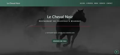 Prototype d'un site vitrine pour un restaurant from scratch, optimisé SEO et responsive avec Bootstrap