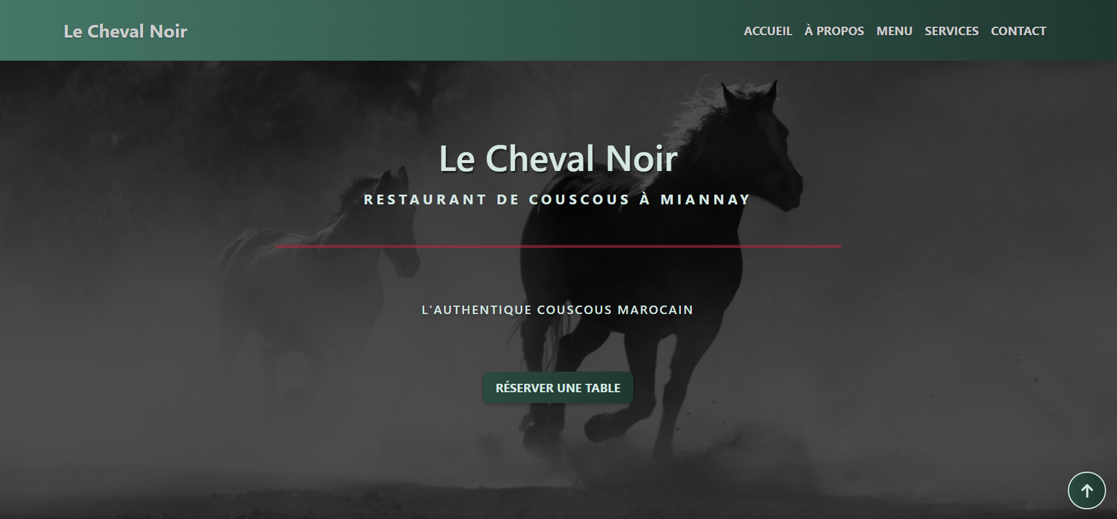 Prototype d'un site vitrine pour un restaurant from scratch, optimisé SEO et responsive avec Bootstrap
