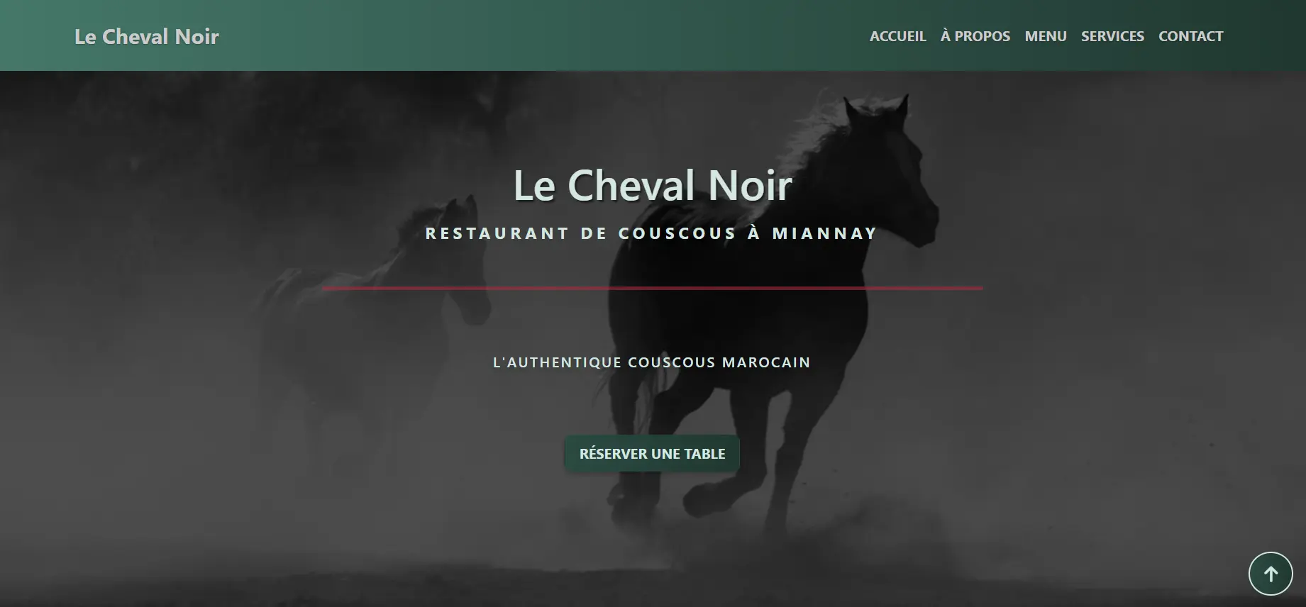 Prototype d'un site vitrine pour un restaurant from scratch, optimisé SEO et responsive avec Bootstrap